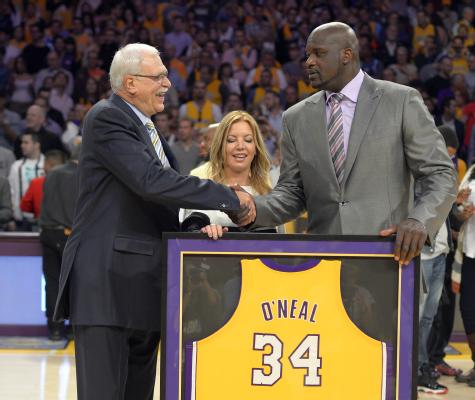 Lil' Wayne Salutes Shaquille O'Neal As Los Angeles Lakers Retire ...