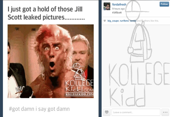 Jill scott leaked photos