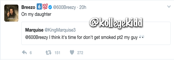 600Breezy Reacts To Confrontation With King Yella And Billionaire Black Hints Don t Get Smoked 