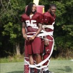 Robert Griffin III and Andrew Luck Hazed During Training Camp