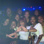 R&B Singer K. Michelle Throws up the ‘Pyramid’ with Delta Sigma Theta Sorority Sisters at Nightclub