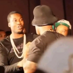 50 Cent Pushes Former G-Unit Member, Trav, At MixShow Live 2013 In Atlanta