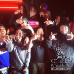 Lil Mouse & Lil Durk Make It Rain In Strip Club During  ‘Wit My Team’ Remix Video Shoot