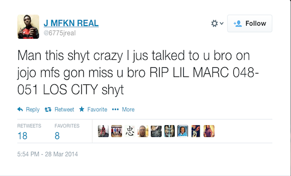 Family & Friends Mourn Lil Marc’s Death | Welcome to Kollegekidd.com