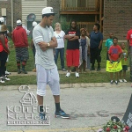 J. Cole Attends Mike Brown Protest