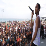 Spenzo Hits Basketball Court and Stage At Nike World Basketball Festival 2014