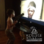 Toddler Totes Toy Gun While Turning Up To Fredo Santana’s ‘Double Up’ Music Video