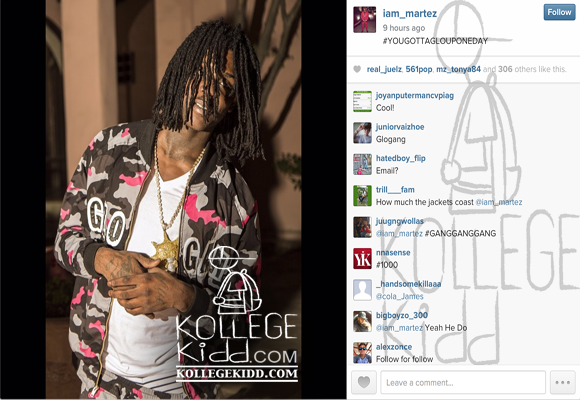 Chief Keef Showcases New Glo Gang Army Fatigue Joggers | Welcome to ...