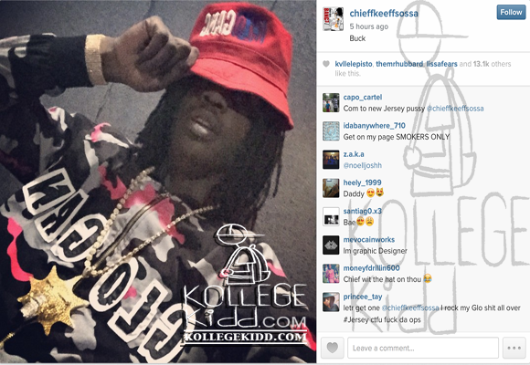 Chief Keef Showcases New Glo Gang Army Fatigue Joggers | Welcome to ...
