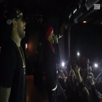 Spenzo Performs With Ty Dolla $ign At Bottom Lounge