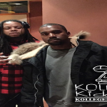 Kanye West and King Louie Link Up In Beverly Hills Studio For Some GOOD Music