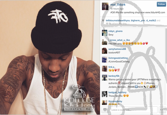 Otf Cloting Lil Durk Launches OTF Clothing Line | Welcome to Kollegekidd.com