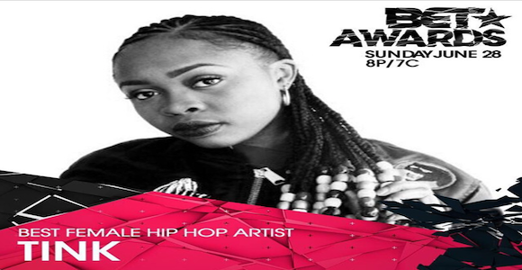 Tink Nominated In 2015 BET Awards’ Best Female Hip Hop Artist Category