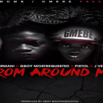 JP Armani, Pistol, GBoy MostRequested and J Vegas Tease ‘From Around Me’ During Studio Session