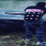 Chief Keef and Tadoe Destroy A Mercedes S550