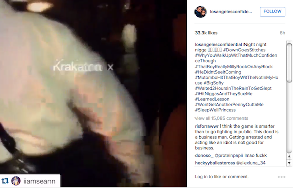 The Game Gets Rapper Stitches Knocked Out Outside Miami Nightclub ...