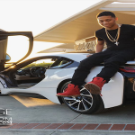 Lil Bibby Shows Off His New BMW i8