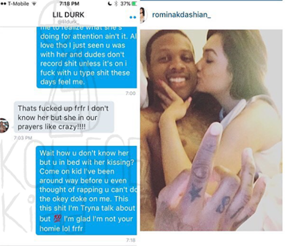 Lil Durk Denies Cheating On Dej Loaf With Fan.