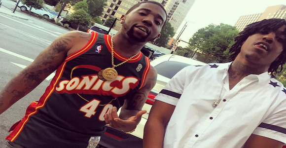 Rico Recklezz Links Up With YFN Lucci In Atlanta
