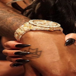 Nicki Minaj Buys Meek Mill A Diamond-Studded Gold Rolex For 29th Birthday