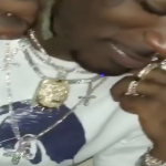 Lil Uzi Vert Copped Four Icy Upside Down Cross Chains