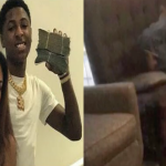 NBA Youngboy Reacts To Girlfriend Jania Sleeping In Hotel Lobby
