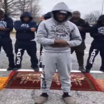 Ralo Prays With Team For Hopping On Tour Bus