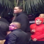 Tekashi69 Almost Caught Lackin By YG’s Homie Slim400 In Long Beach. Security Saved Him.
