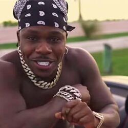 DaBaby Punches His Artist Wisdom Backstage at Concert
