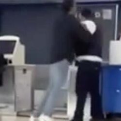 United Airlines Employee Caught Lackin At Airport