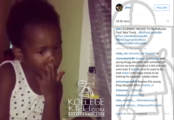 Plies Claps Back At Young Thug Over Daughter Ig Post Threat Welcome To 